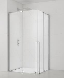 Sprchový kút štvorcový 90x90 cm SAT Walk-In Xmotion SATBWIXMN9090