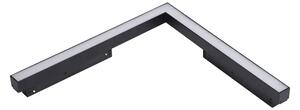 LED svietidlo do lišty Alfa Saga Track Magnetic Corner A 24W 3000K čierne