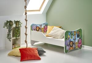 Detská posteľ Happy Jungle - farebná