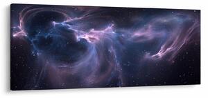 Obraz - Vesmírna hmlovina (120x50 cm)