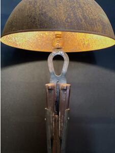 Dizajn upcycling industry lampa MARY