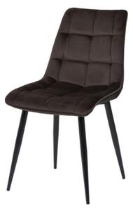 Jedálenská stolička CHAC hnedá/čierna