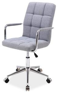 Kancelárska stolička SIGQ-022 svetlosivá