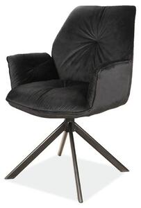 Jedálenská stolička BUUGAI 2 čierna