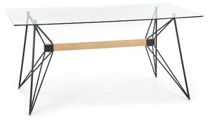 Stôl Allegro - Čierny / buk