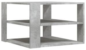 Konferenčný stolík betónovo sivý 59,5x59,5x40cm kompozit. drevo