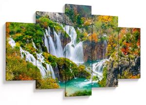 Obraz - Národný park Plitvické jazerá (150x105 cm)