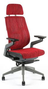 OFFICE PRO Kancelárska stolička KARME MESH A-09 RED