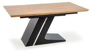 FERGUSON Stôl rozkládací Pracovná doska - prírodné, Nohy - Čierny