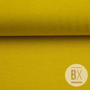 Metráž Bambusový úplet - Žltá horčicová