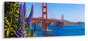 Obraz - Golden Gate Bridge, San Francisco (120x50 cm)
