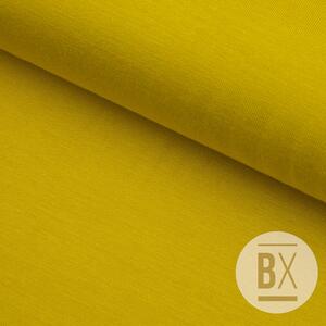 Metráž Bambusový úplet - Žltá horčicová