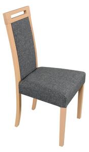 Jedálenská stolička ROSA 5 dub sonoma/tmavosivá