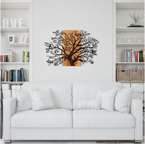 Asir Nástenná dekorácia 85x58 cm strom drevo/kov AS1657 + záruka 3 roky zadarmo