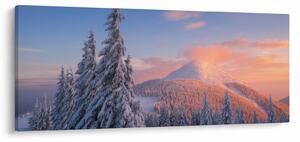 Obraz - Zimná krajina (120x50 cm)