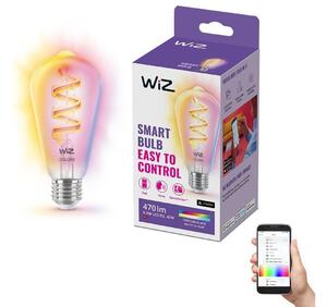 WiZ LED RGBW Stmievateľná žiarovka ST64 E27/6,3W/230V 2200-6500K Wi-Fi - WiZ WI0132 + záruka 3 roky zadarmo