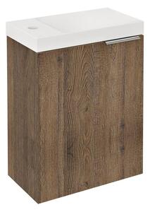 Sapho Sapho, LATUS X umývadlová skrinka 39,4x50x22cm, dub Sherwood, LT110-1515