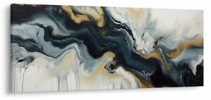 Obraz - Mramorovaná kresba (120x50 cm)