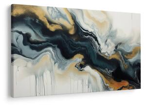 Obraz - Mramorovaná kresba (90x60 cm)