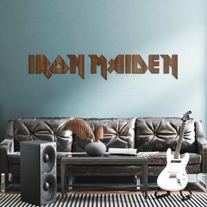 DUBLEZ | Drevené logo - Iron Maiden