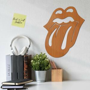 DUBLEZ | Drevený znak na stenu - The Rolling Stones
