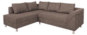 ROHOVÁ SEDAČKA, kompozitné drevo, textil, cappuccino P & B - Sedačky, Online Only