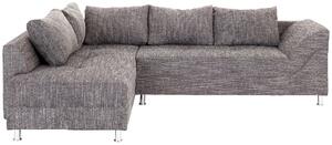 ROHOVÁ SEDAČKA, textil, kompozitné drevo, sivá P & B - Sedačky, Online Only