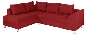ROHOVÁ SEDAČKA, textil, kompozitné drevo, bobuľová P & B - Sedačky, Online Only