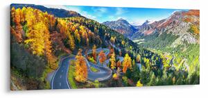 Obraz - Malojský priesmyk (120x50 cm)