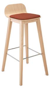 Grospol - Barová stolička Malmo Wood Plus 4HW
