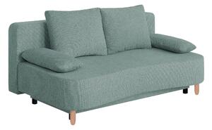 ROZKLADACIA POHOVKA, textil, kompozitné drevo, modrosivá P & B - Sedačky, Online Only