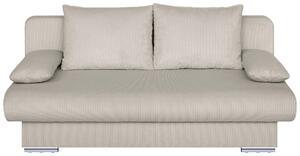 ROZKLADACIA POHOVKA, textil, kompozitné drevo, krémová P & B - Sedačky, Online Only
