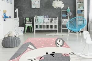 DETSKÝ KOBEREC, 80/150 cm ružová - Online Only bytové doplnky, Online Only