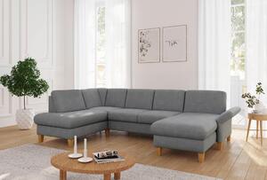 SEDACIA SÚPRAVA, textil, sivá Sit & More - Sedačky, Online Only