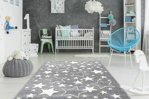 DETSKÝ KOBEREC, 80/150 cm strieborná - Online Only bytové doplnky, Online Only