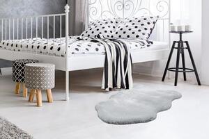 KOBEREC S VYSOKÝM VLASOM, 60/90 cm modrá, sivá - Online Only bytové doplnky, Online Only