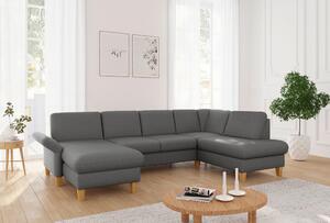 SEDACIA SÚPRAVA, textil, tmavosivá Sit & More - Sedačky, Online Only