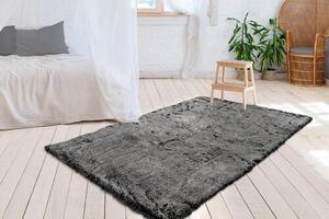 KOBEREC S VYSOKÝM VLASOM, 80/150 cm antracitová - Online Only bytové doplnky, Online Only