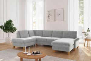 SEDACIA SÚPRAVA, textil, svetlosivá Sit & More - Sedačky, Online Only