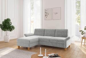 ROHOVÁ SEDAČKA, textil, svetlosivá Sit & More - Sedačky, Online Only