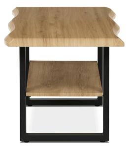 Konferenčný stolík CT-F4212 OAK divoký dub / čierny