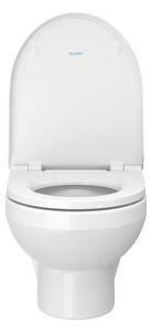 Duravit No.1 - SET Závesné WC, Rimless + sedátko so sklápacou automatikou, biela 45620900A1
