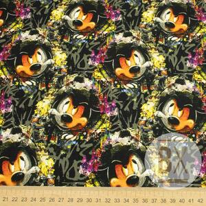 Metráž Teplákovina digital - Mickey multicolour