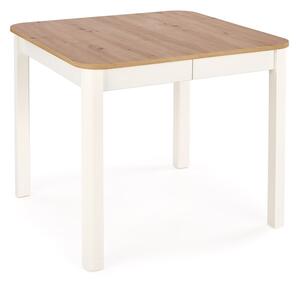 Rozkladací stôl 90x90 Biatro - Dub artisan / Biely