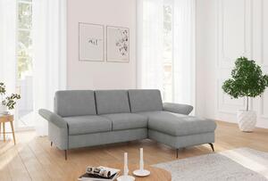 ROHOVÁ SEDAČKA, textil, sivá Sit & More - Sedačky, Online Only
