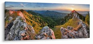 Obraz - Horská krajina (120x50 cm)