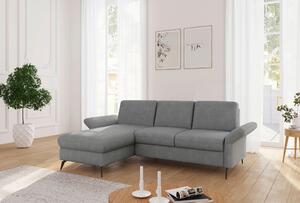 ROHOVÁ SEDAČKA, textil, sivá Sit & More - Sedačky, Online Only