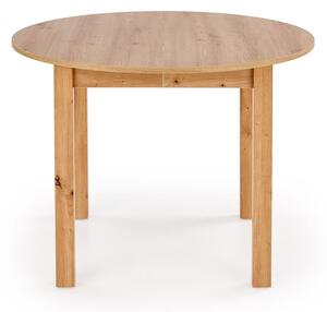 Rozkladací okrúhly stôl 102 Neryt - Dub artisan