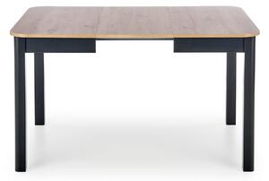 Rozkladací stôl 90x90 Biatro - Dub artisan / Čierny