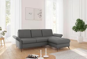 ROHOVÁ SEDAČKA, textil, tmavosivá Sit & More - Sedačky, Online Only